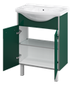 Джулия - 65 Тумба прямая зелёная Л-Джу01065-0810Пр