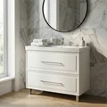 Комплект Azario Тумба Беллони 100/2Н 995х450х850 напольная, с раковиной Астория 100, белый матовый (CS00098077) CS00098077