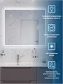 Зеркало с подсветкой и встроенной линзой 3-х кратного увеличения BelBagno SPC-MAR-900-800-LED-TCH-LNZ SPC-MAR-900-800-LED-TCH-LNZ, MARINO