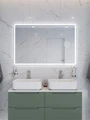 Зеркало с подсветкой и встроенной линзой 3-х кратного увеличения BelBagno SPC-MAR-1200-800-LED-TCH-LNZ SPC-MAR-1200-800-LED-TCH-LNZ, MARINO