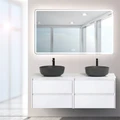 Зеркало с встроенным светильником, сенсорным выключателем и подогревом SPC-MAR-1400-800-LED-TCH-WARM, 12W, 220-240V, 1400x30x800 SPC-MAR-1400-800-LED-TCH-WARM