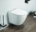 Сет AZARIO NEW Инсталляция серая для подвесного унитаза 3/6л+Azario Grado (прямое сиденье) подвесной безободковый унитаз белый с сидением+ БЕЗ КЛАВИШИ AZ-501A+AZ-0046SP