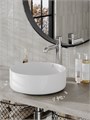 Orange B09-360W раковина накладная санфарфор, белый глянец B09-360W - фото 41147 Orange B09-360W раковина накладная санфарфор, белый глянец B09-360W - фото 41147