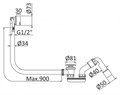 Слив-перелив CEZARES CZR-B-STW-03/24 CZR-B-STW-03/24