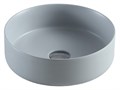 AZ-3134-MFG Раковина накладная, светло-серый матт 355х355х120мм AZ-3134-MFG