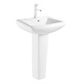 Раковина с пьедесталом AZARIO ELANA 560х440х835 (AZ-334P) AZ-334P