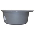 AZARIO кухонная мойка кварцевая Sivas (480х480х197) Серая (сифон) CS00097656