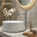 Смеситель для раковины цвет хром с высоким изливом BRAVAT (F1787918CP-A-SW) F1787918CP-A-SW