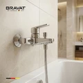 Настенный смеситель для ванны и душа BRAVAT (F65299C-1-SW) F65299C-1-SW