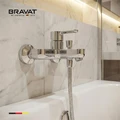 Настенный смеситель для ванны и душа BRAVAT (F63783C-01A-SW) F63783C-01A-SW