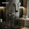 Настенный смеситель для ванны и душа BRAVAT (F6538671CP-B-SW) F6538671CP-B-SW