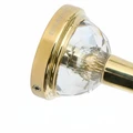 Крючок настенный для халатов и полотенец золотой с кристаллами SWAROVSKI BRAVAT (D7283G-SW) D7283G-SW