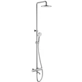 Душевая система с термостатическим смесителем цвет хром BRAVAT (F6812943CP-A-SW) F6812943CP-A-SW