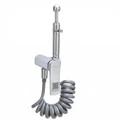 Гигиенический душ со смесителем с пружинным шлангом BRAVAT (D9193CP-SW) D9193CP-SW