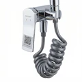 Гигиенический душ со смесителем с пружинным шлангом BRAVAT (D9193CP-SW) D9193CP-SW