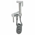 Гигиенический душ со смесителем с пружинным шлангом BRAVAT (D9190CP-SW) D9190CP-SW