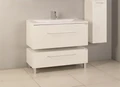 Тумба под раковину AQUATON Мадрид 100 М подвесная, белая (1A126901MA010) 1A126901MA010