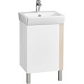 Кантри 50 Тумб Белый/Дуб Верона (БЕЗ УМЫВАЛЬНИКА "Нео-50") 1A257801AHB20