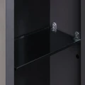 Зеркальный шкаф AQUATON Ар-Деко 85 серый кобальт 1A280602DD8D0 1A280602DD8D0