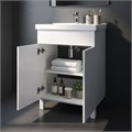КОМПЛЕКТ Визит 55 Тумба Белый с УМЫВАЛЬНИКОМ Визит 55 1A2976V0VZ010