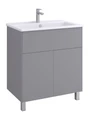 Форест Про 75 Тумба Туманный серый(БЕЗ УМЫВАЛЬНИКА ЭЛИНА 75) 1A297101FR4D0