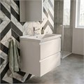Комплект Тумба Мила 70 (720*670*475) подвесная с раковиной МОНТЕ 70 CS00082786