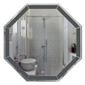 РЕНАТО- зеркало влагостойкое с подсветкой и гравировкой 800*800 CS00063643 CS00063643