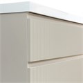 Комплект Тумба ВИОЛА 100/2 подвесная БЕЖЕВАЯ с раковиной Астория 100 CS00097150