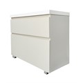 Комплект Тумба ВИОЛА 100/2Н напольная БЕЖЕВАЯ с раковиной Астория 100 CS00097147