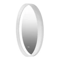 Ольга - Зеркало круглое 700х70 c LED диммером, подогревом, сенсорный выключатель,матовый белый 2700k-4000k-6500k (23Вт) АZ-LED013525 АZ-LED013525