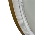 Грей - Зеркало круглое 600*50 c LED диммером, подогревом, сенсорный выключатель, матовый золотой 2700k-4000k-6500k (16Вт) АZ-LED010225 АZ-LED010225