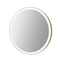 Юлия - Зеркало круглое 800х30 c LED диммером, подогревом, сенсорный выключатель,матовый золотой 2700k-4000k-6500k (23Вт) АZ-LED013325 АZ-LED013325