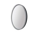 Лайвли - Зеркало круглое 800х55 c LED диммером, подогревом, сенсорный выключатель, матовый черный 2700k-4000k-6500k (25Вт) АZ-LED011925 АZ-LED011925