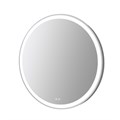 Юлия - Зеркало круглое 800х30 c LED диммером, подогревом, сенсорный выключатель, глянцевый хром 2700k-4000k-6500k (23Вт) АZ-LED013025 АZ-LED013025