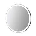 Юлия - Зеркало круглое 800х30 c LED диммером, подогревом, сенсорный выключатель, матовый черный 2700k-4000k-6500k (23Вт) АZ-LED013125 АZ-LED013125