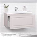 Комплект тумба Итана Verona 80 (794х379х440) подвесная, с раковиной Natella 80, керамик (CS00082168) CS00082168