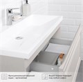 Комплект тумба Итана Verona 80 (794х379х440) подвесная, с раковиной Natella 80, керамик (CS00082168) CS00082168