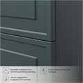 ИТАНА Комплект тумба Pino 75 (744х474х640) подвесная с раковиной Alisa 75 Веллюто Авокадо (зеленый) CS00090015