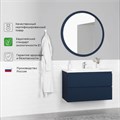 Комплект тумба Итана Kate 100 (987х438х640) подвесная, с раковиной Milena 100, океания (CS00090005) CS00090005