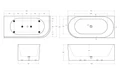 Акриловая ванна BELBAGNO BB714-1700-800-R BB714-1700-800-R
