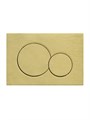 STYLUS-BTN-BORO Кнопка смыва CEZARES STYLUS, брашированное золото STYLUS-BTN-BORO