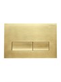 SLIDER-BTN-BORO Кнопка смыва CEZARES SLIDER, брашированное золото SLIDER-BTN-BORO