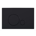 Кнопка смыва BelBagno SFERA, цвет-черный матовый Tocco Morbido BB017-SR-NERO.M