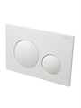 Кнопка смыва BelBagno BB-17C-BL, белый глянец BB-17C-BL, BelBagno