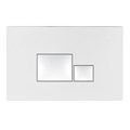 Кнопка смыва BelBagno BB072BL, белая глянцевая BB072BL, BelBagno