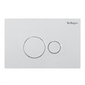 Кнопка смыва BelBagno BB082BL, белая глянцевая BB082BL, BelBagno