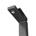 SLIDER-LS-NOP Смеситель для раковины однорычажный с донным клапаном, черный матовый SLIDER-LS-NOP