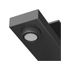 SLIDER-LS-NOP Смеситель для раковины однорычажный с донным клапаном, черный матовый SLIDER-LS-NOP