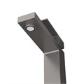 SLIDER-LS-GM Смеситель для раковины однорычажный с донным клапаном, оружейная сталь SLIDER-LS-GM