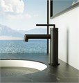 ACQUA Смеситель для раковины без донного клапана, черный ACQUA-LVM-NERO ACQUA-LVM-NERO